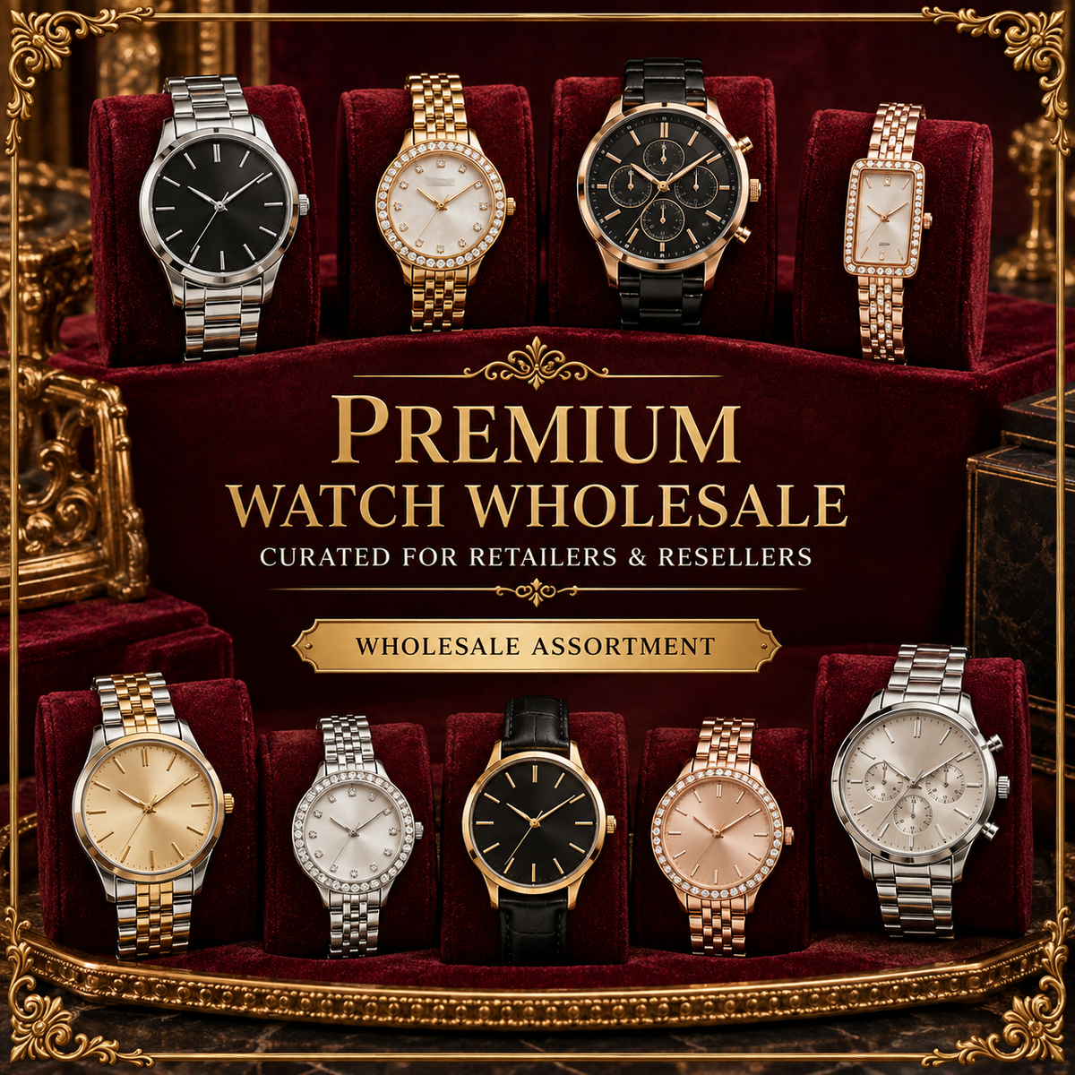 Premium Watch Wholesale Lots for Resellers